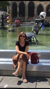 Linda at Fountain